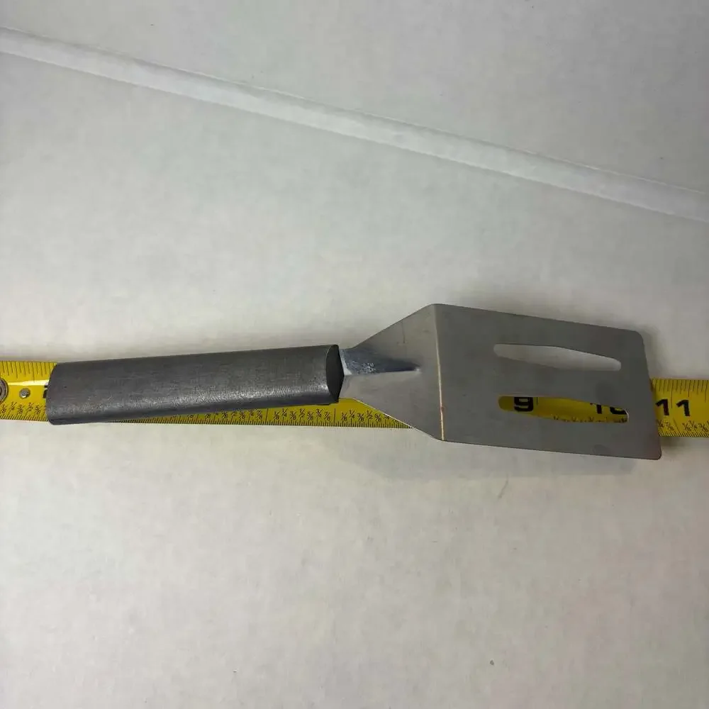 Rada Cutlery Stainless Steel Slotted Kitchen Spatula Turner with Resin Handle